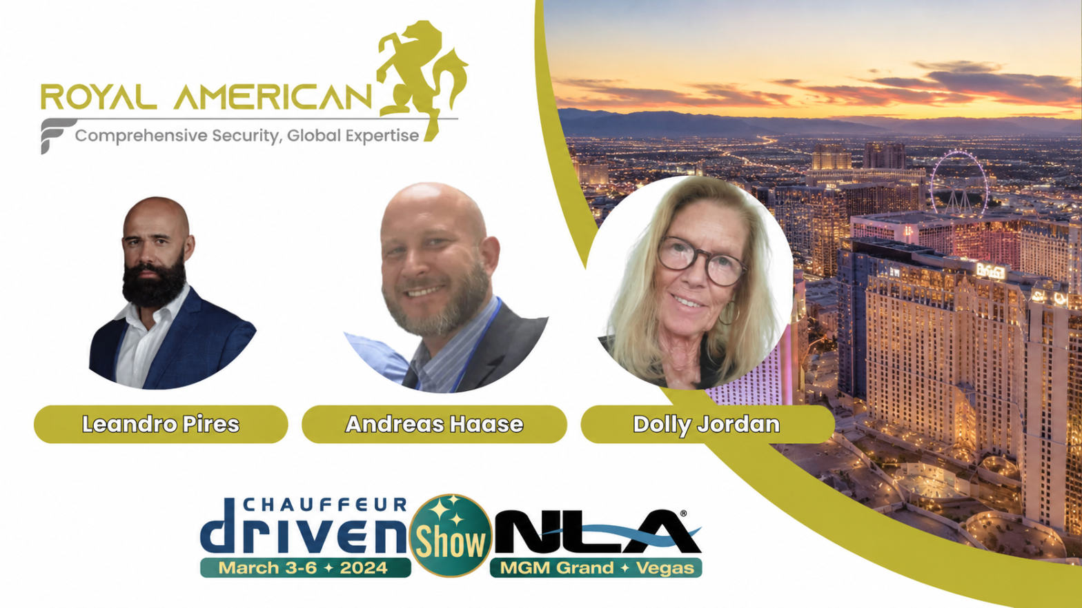 Chauffeured transportation industry’s biggest event of the year!