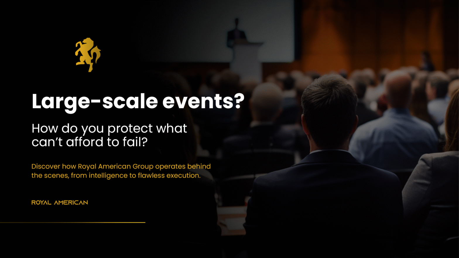 Security at Large-Scale Events: How Royal American Group Delivers Flawless Protection