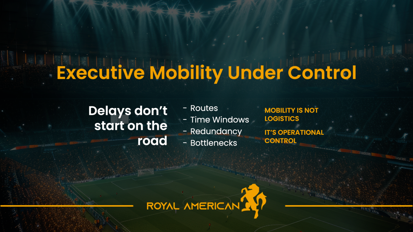 Executive Mobility Under Control: Routes, Time Windows, Redundancy, and Bottlenecks During the 2026 World Cup
