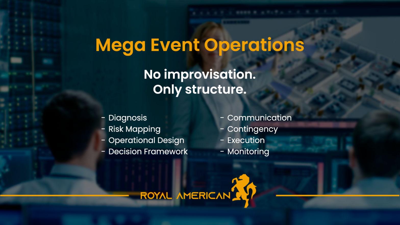 How to Plan Mega Event Operations Without Improvisation: From Diagnosis to Real-Time Control
