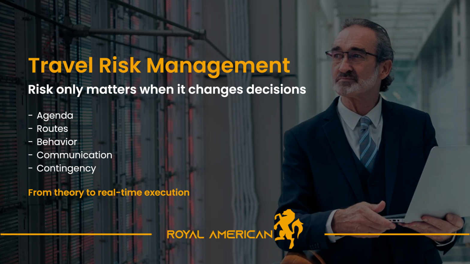 Executive Travel Risk Management: From Theoretical Risk to Practical Decision-Making
