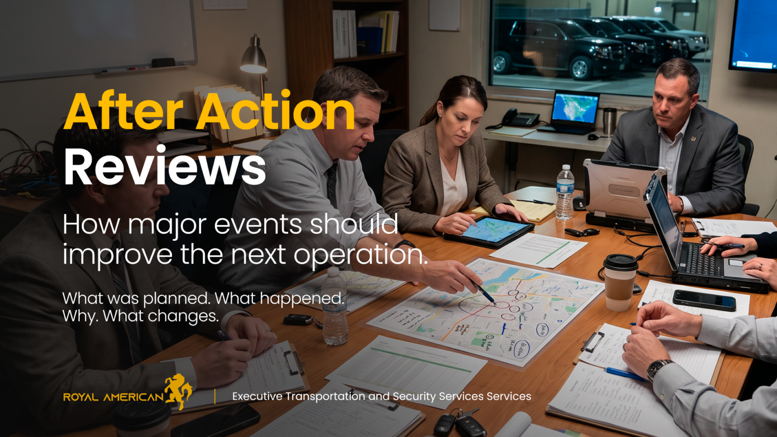 After Action Reviews: How Major Events Should Improve the Next Operation